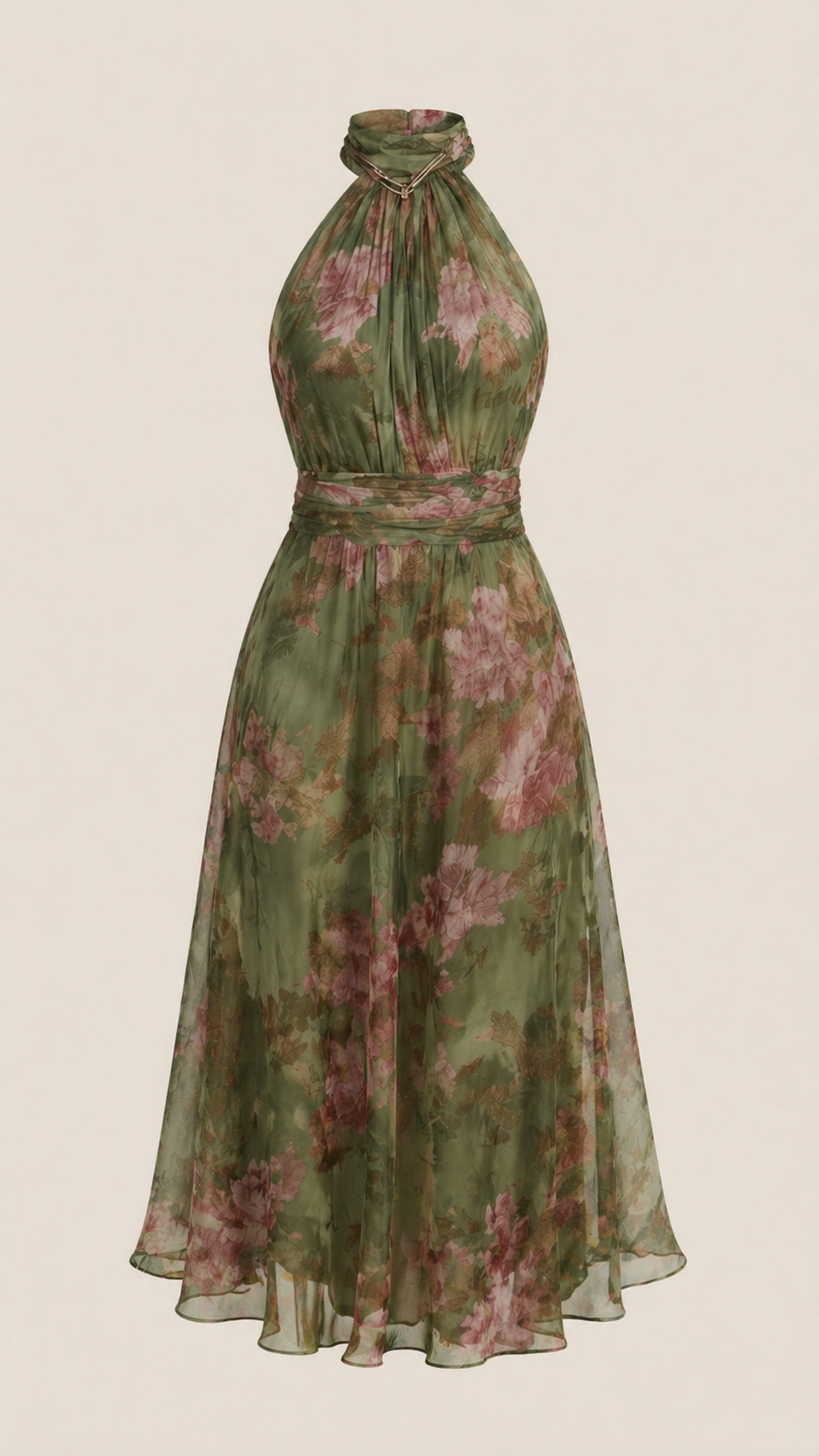 Broghan | Women's Elegant Floral Print Summer Dress