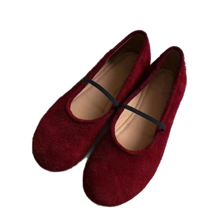 Dané | Women’s Elegant Suede Ballet Flats