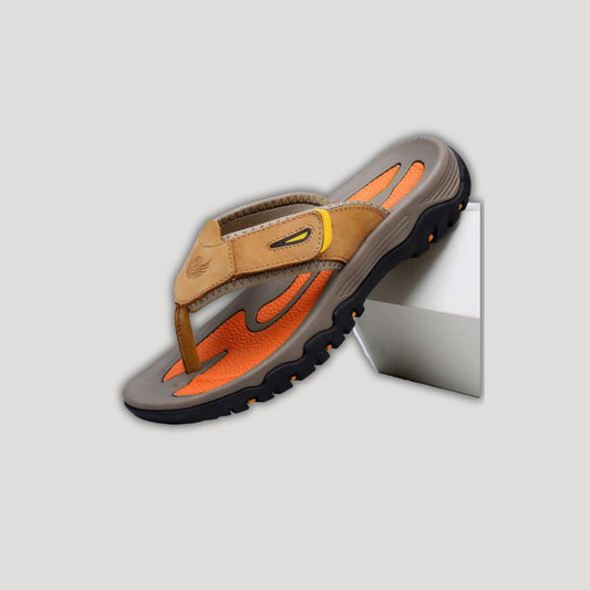 James | Men's Leather Comfort Summer Rugged Sandals