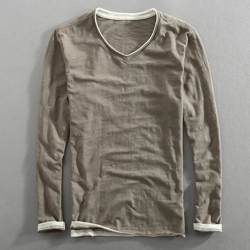 Hendrik | Men's V-Neck Sweatshirt