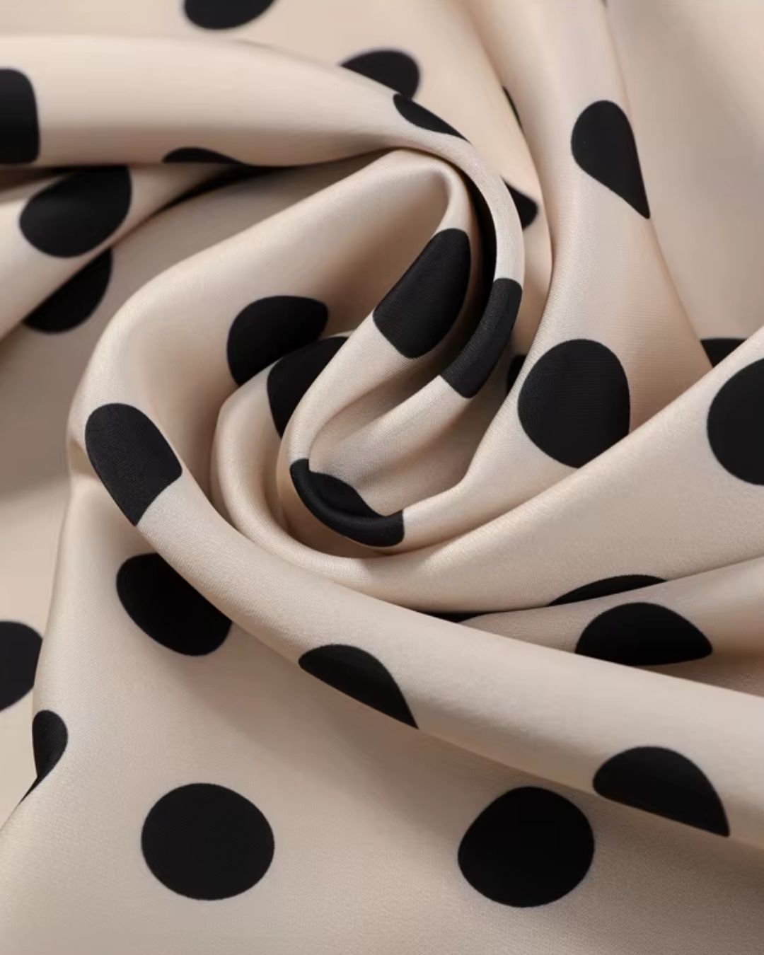 Kea | Women's Polka Dot Tie Neck Maxi Dress