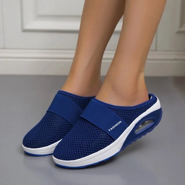 Tessa | Women's Mesh Wedge Slip-Ons