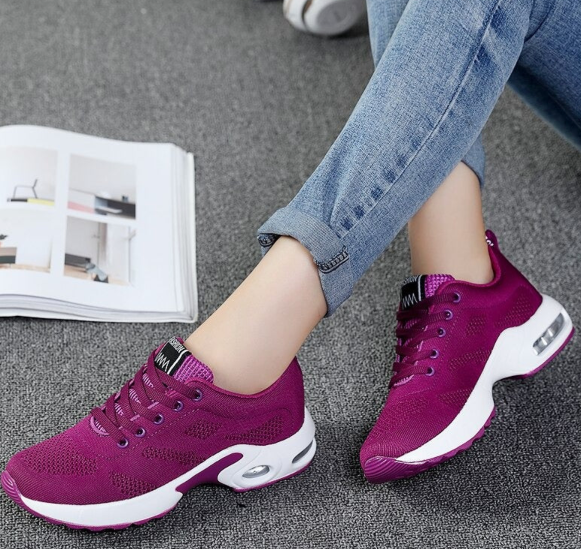 Joanne | Women's Cushioned Walking Sneakers