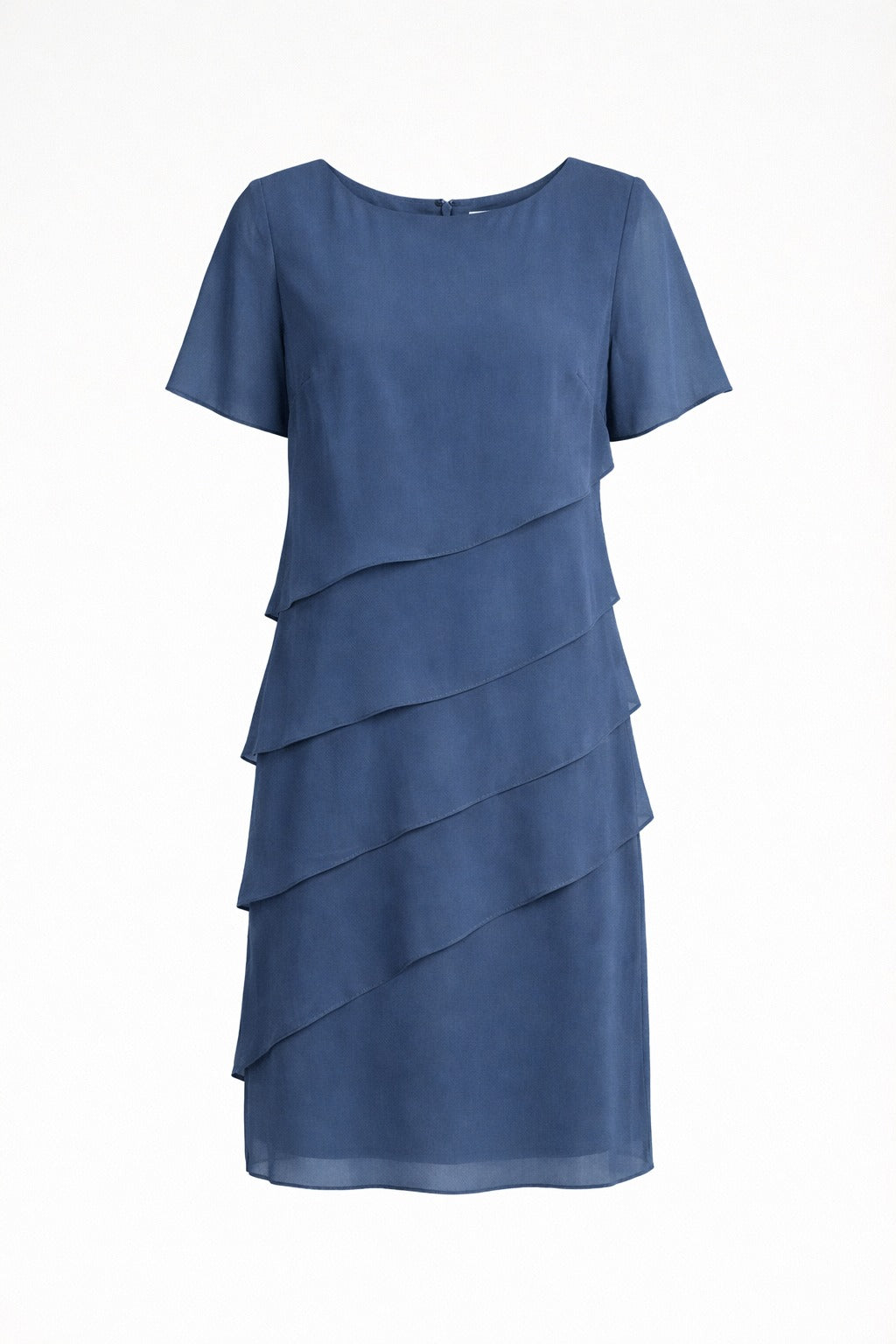 Petra | Women's Layered Chiffon Midi Dress