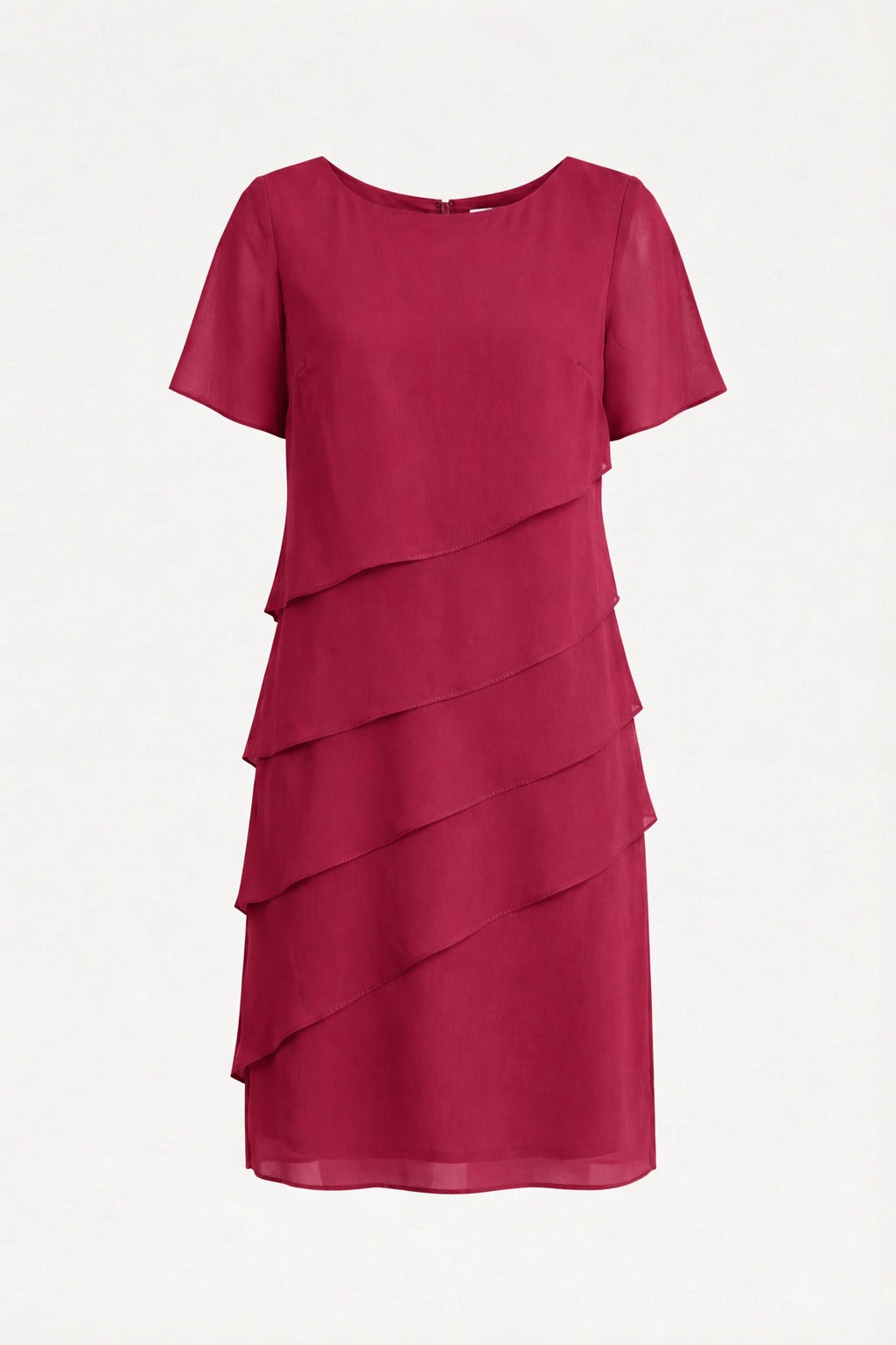 Petra | Women's Layered Chiffon Midi Dress