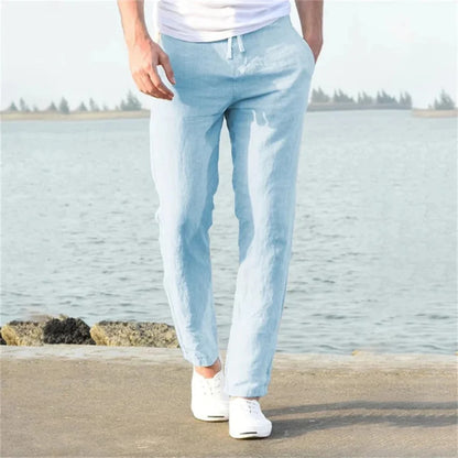 Jaco | Men’s Comfy Lightweight Summer Linen Pants