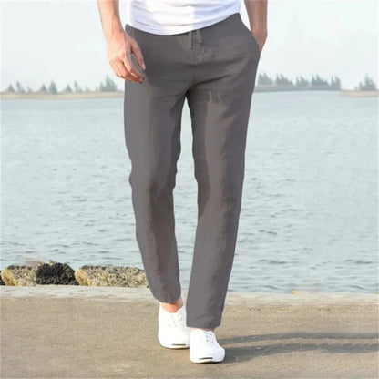 Jaco | Men’s Comfy Lightweight Summer Linen Pants