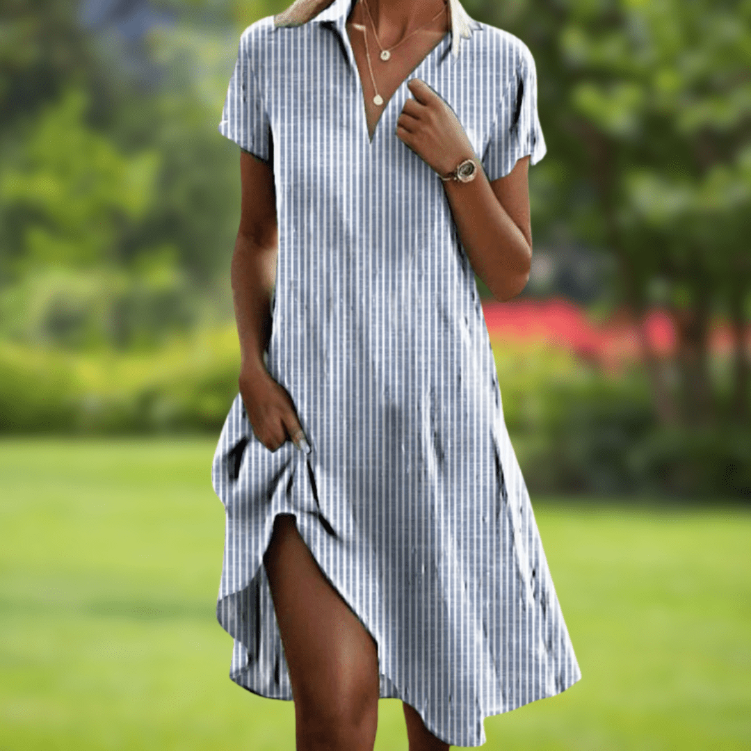 Layla | Women's Airy Colorful Summer Dress
