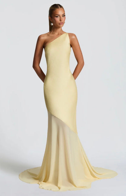 Kyra | Women’s One-Shoulder Mermaid Maxi Dress