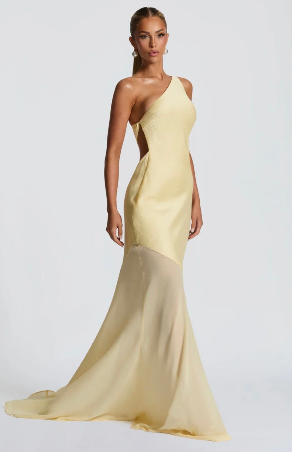 Kyra | Women’s One-Shoulder Mermaid Maxi Dress