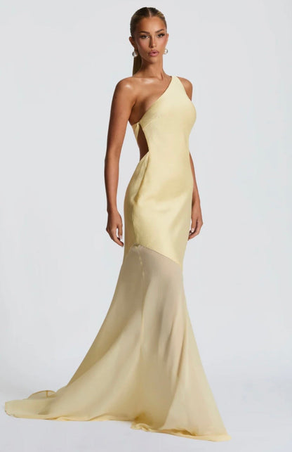 Kyra | Women’s One-Shoulder Mermaid Maxi Dress