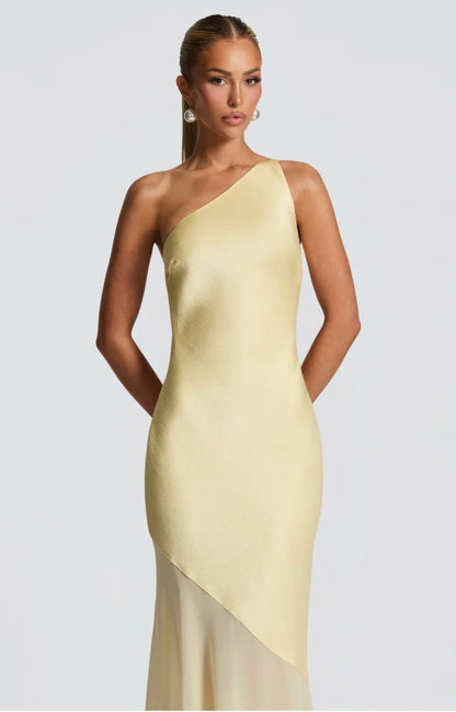 Kyra | Women’s One-Shoulder Mermaid Maxi Dress