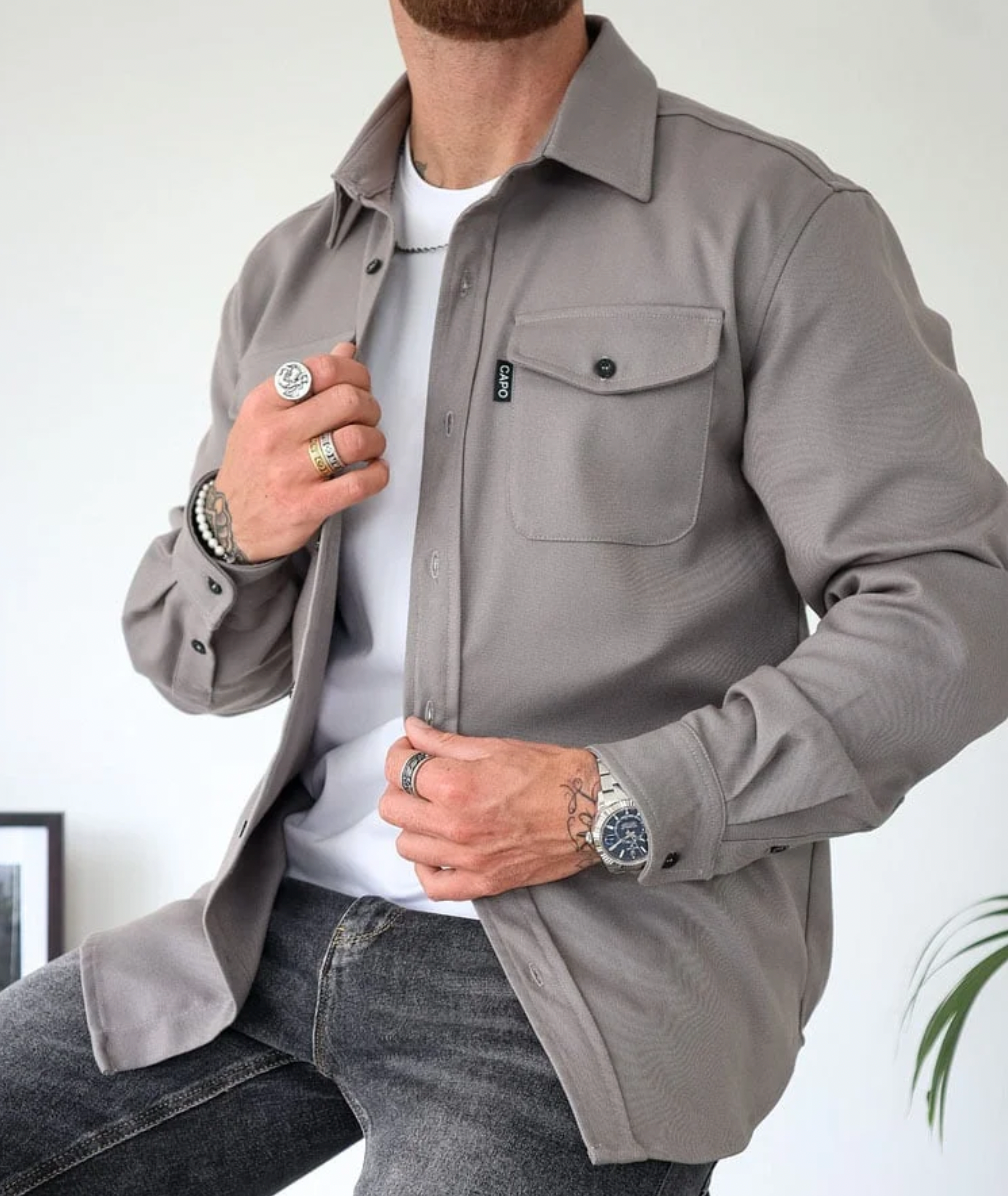 Dian | Men’s Lightweight and Stylish Shirt Jacket