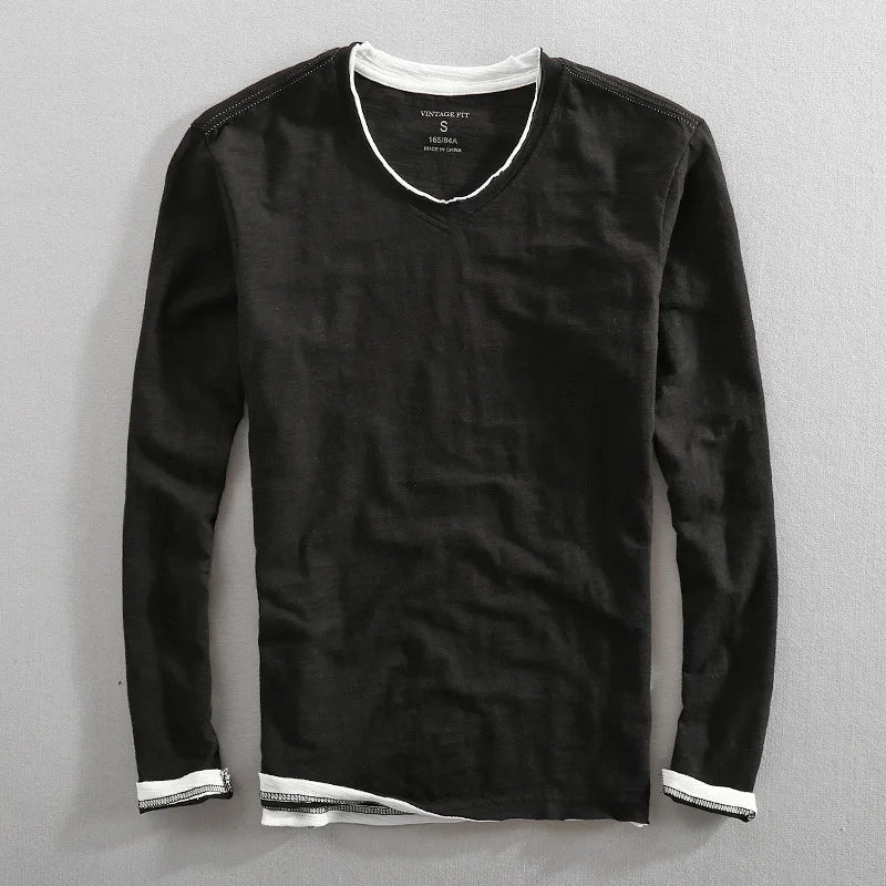 Hendrik | Men's V-Neck Sweatshirt