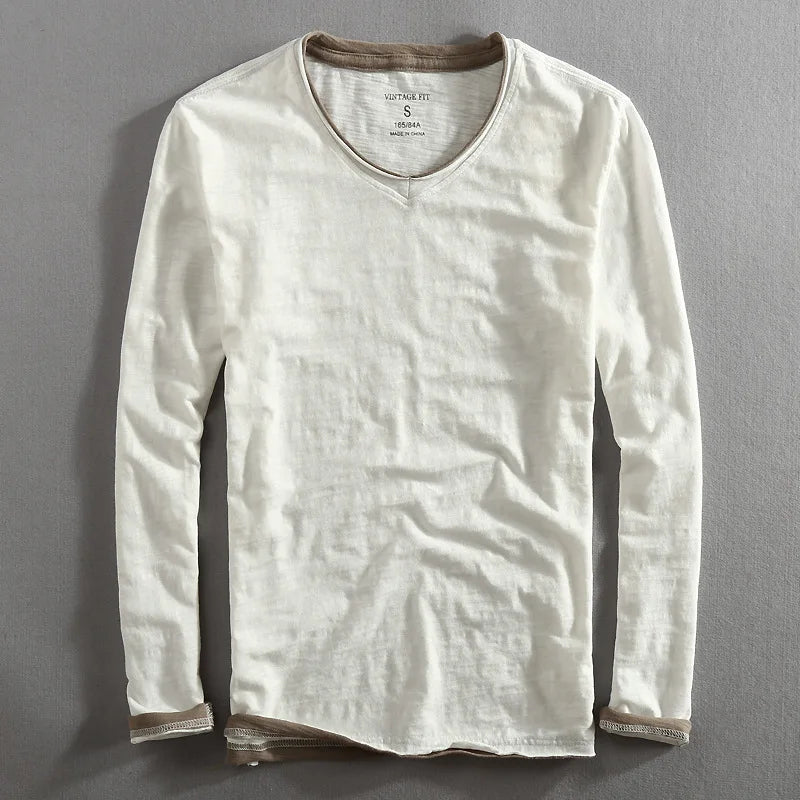 Hendrik | Men's V-Neck Sweatshirt