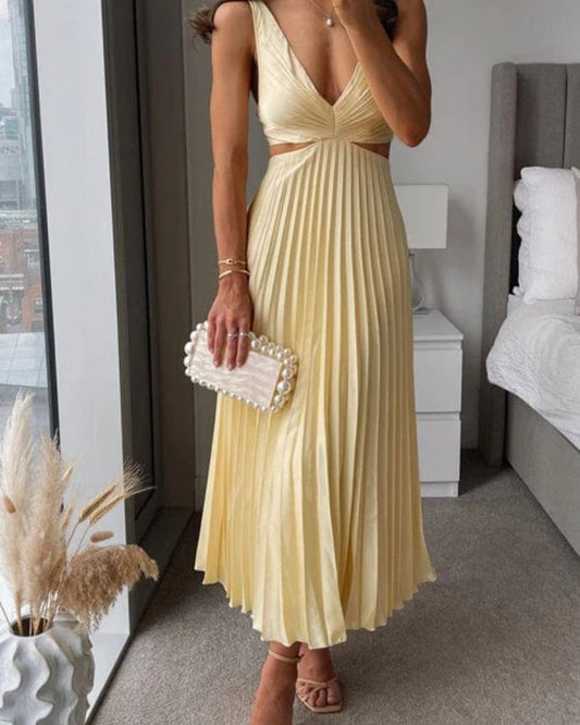 Megan | Elegant Wedding Guest Midi Dress