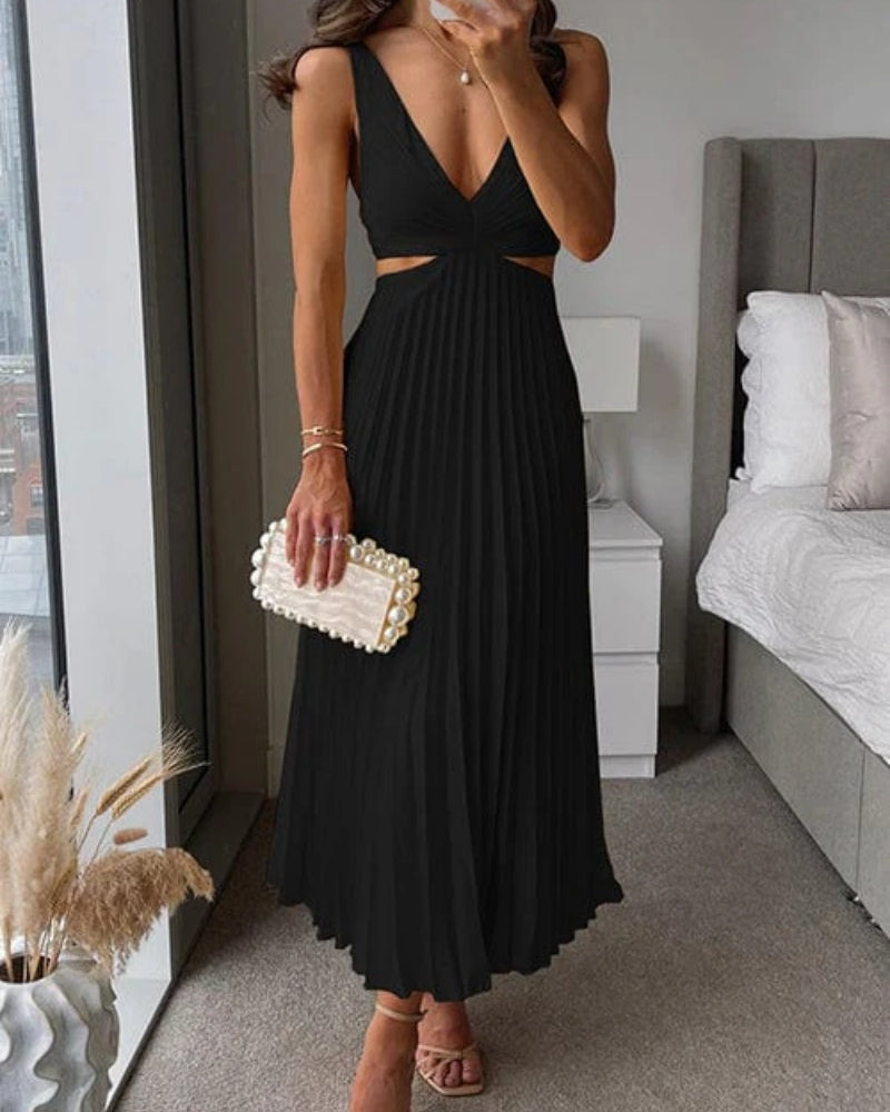 Megan | Elegant Wedding Guest Midi Dress