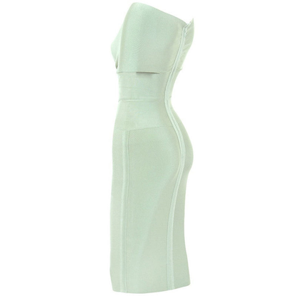 Naledi | Women's Off-Shoulder Ruched Midi Dress