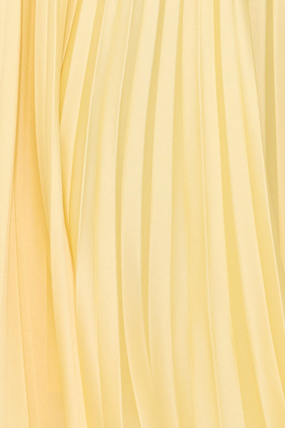 Nthabiseng | Women's Pleated Cross-Back Maxi Dress