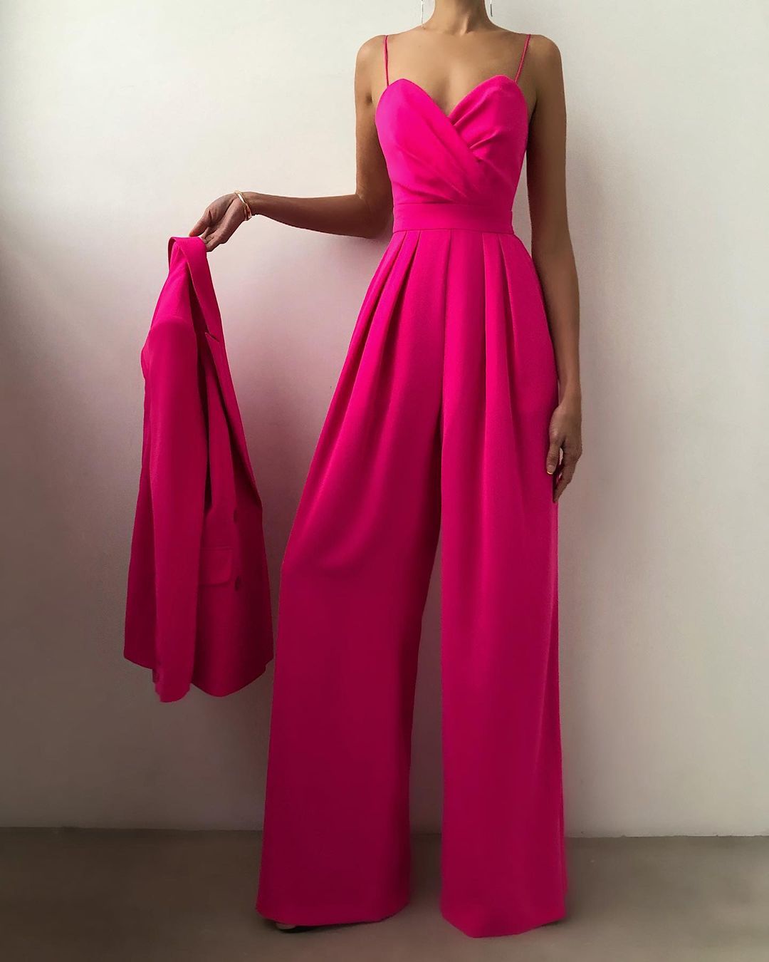 Simone | Women's Sweetheart Wide-Leg Jumpsuit