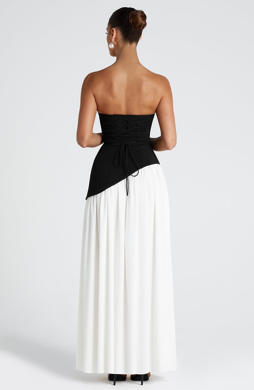 Noxolo | Women's Strapless Scarf Maxi Dress