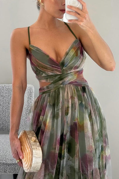 Morgan | Women's Floral Pleated Wrap Maxi Dress