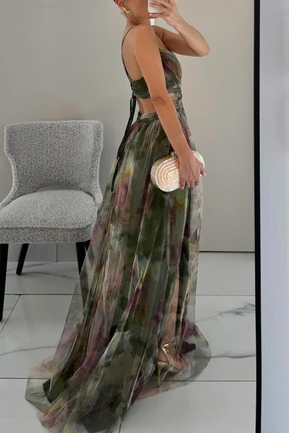 Morgan | Women's Floral Pleated Wrap Maxi Dress