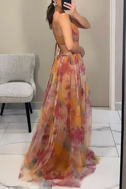 Morgan | Women's Floral Pleated Wrap Maxi Dress