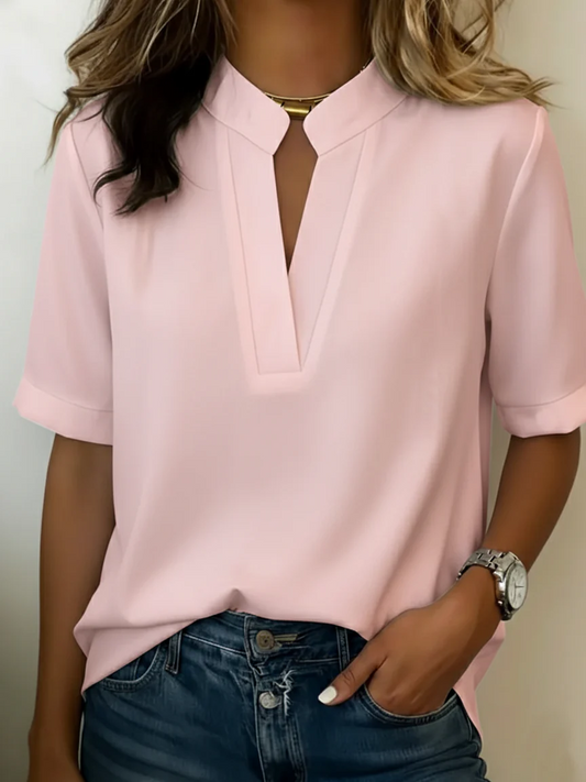 Tia | Women's Elegant Short-Sleeve Top
