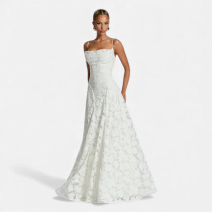 Natalia | Women's Floral Lace Maxi Dress
