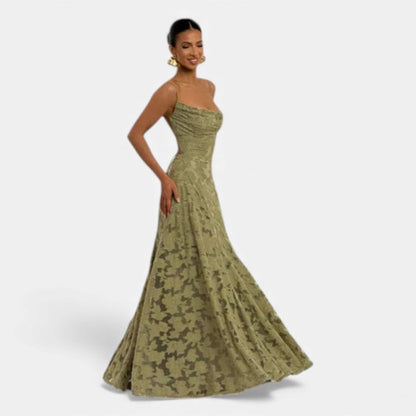 Natalia | Women's Floral Lace Maxi Dress