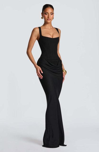 Nomsa | Women's Corset Style Maxi Dress