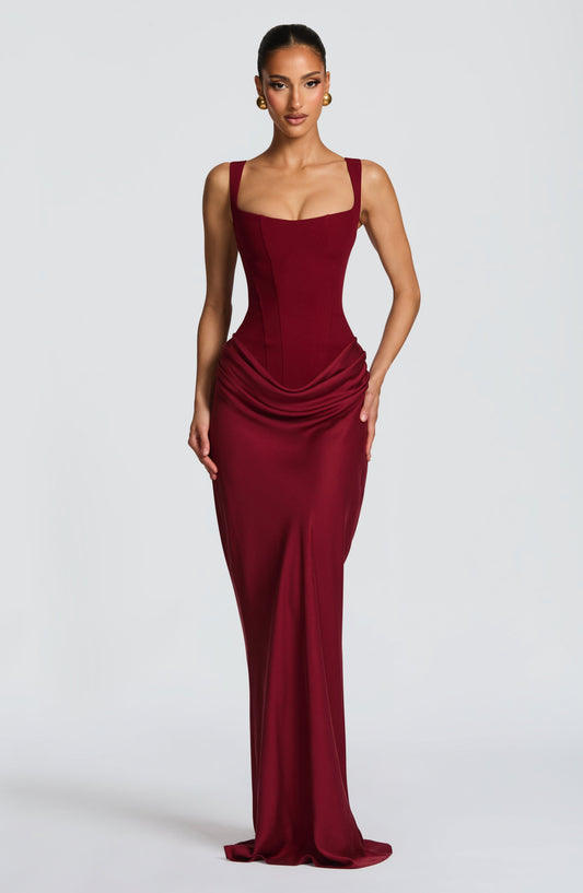 Nomsa | Women's Corset Style Maxi Dress