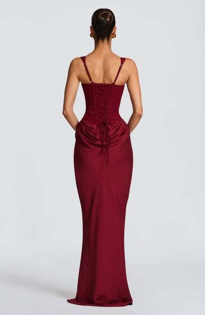 Nomsa | Women's Corset Style Maxi Dress