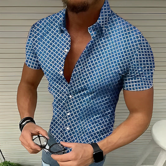 Pieter | Men's Short Sleeve Button-Up Shirt