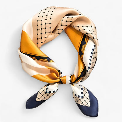 Robyn | Women's Printed Satin Scarf
