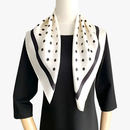 Robyn | Women's Printed Satin Scarf