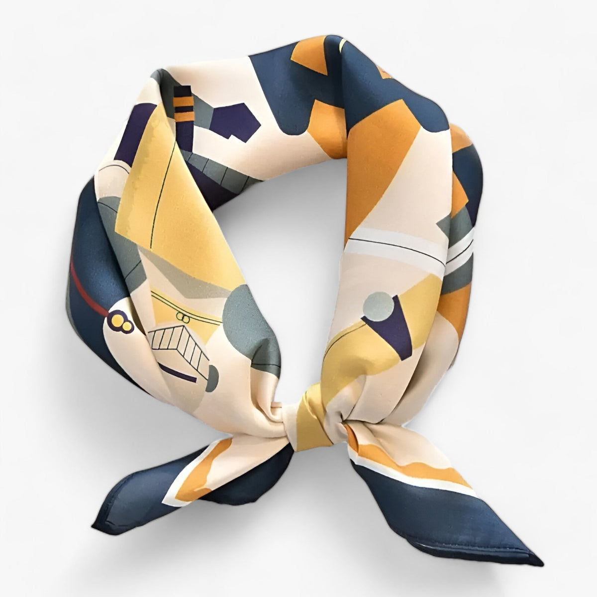 Robyn | Women's Printed Satin Scarf