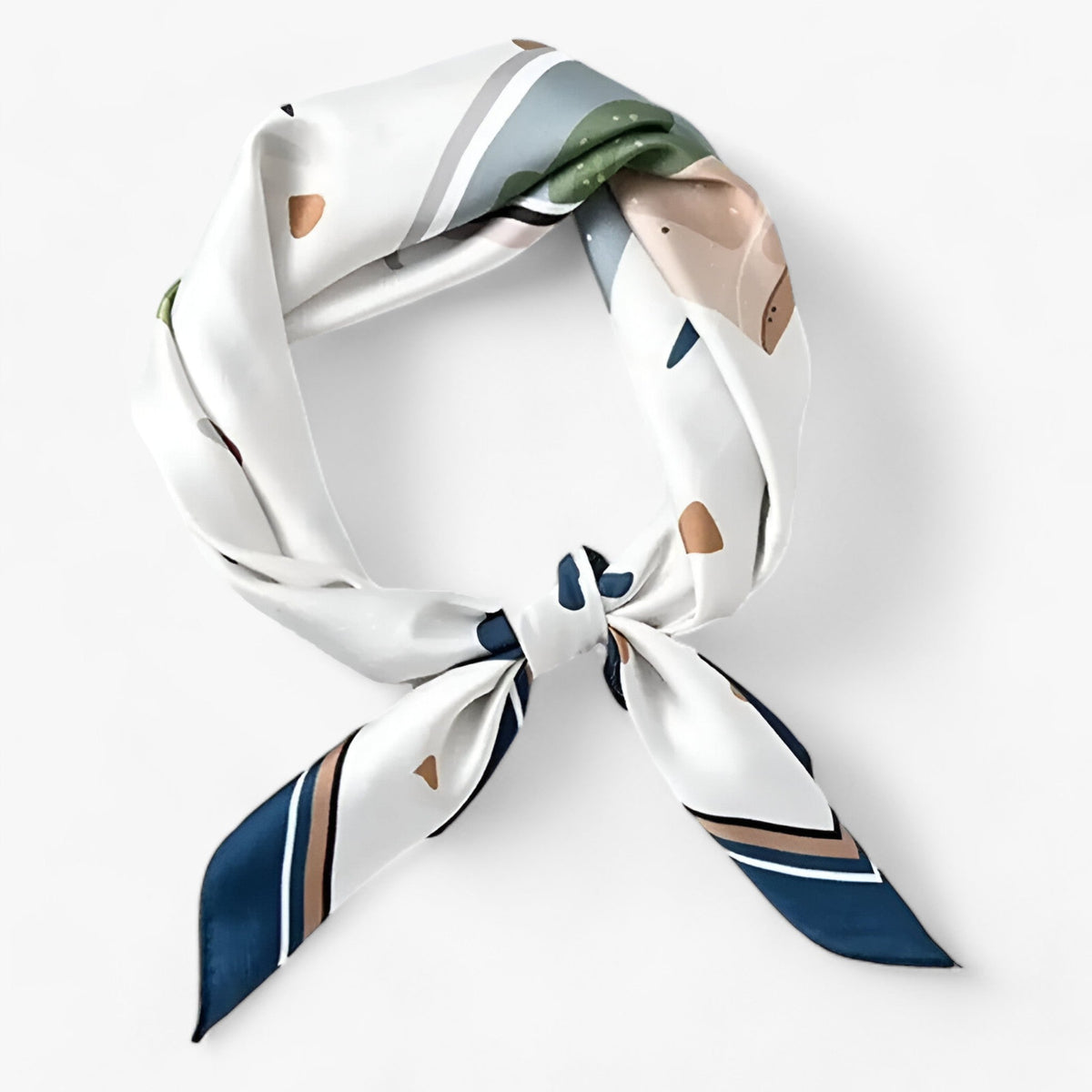 Robyn | Women's Printed Satin Scarf